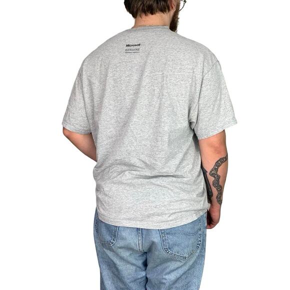 Vintage Y2K Microsoft Windows Graphic T-shirt - Picture 3 of 5